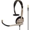 Auriculares Con Cable Y Micrófono Con Cancelación Ruido, Cascos De Diadema Monoaurales Oficina Beige  Koss Cs95i