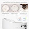 Bebedero Fuente Acero Inoxidable Para Gatos Catit Pixi 2,5 L, Blanco