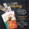 Snack Liquido Para Gato Catit Creamy Salmón Y Gambas 50x10g