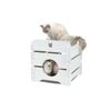 Mueble Cottage Para Gatos (50 X 50 X 49 Cm) Catit Vesper Blanco