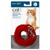 Correa Para Gatos Extra Larga Catit, Roja, 6m