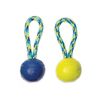 Juguete Pelota De Cordón Y Tpr Para Perros Zeus Fitness Tug, 23 Cm