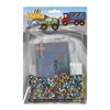 Blister Hama Beads Midi 2000 Beads + Placa Camiã³n + Papel