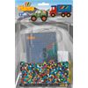 Blister Hama Beads Midi 2000 Beads + Placa Camiã³n + Papel