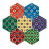 Caja De Plã¡stico Mosaico Mini - Hexagonal