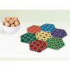Caja De Plã¡stico Mosaico Mini - Hexagonal