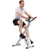 Bicicleta Estática Plegable Unisex Cadence E-smartfit 150  , Color Blanco Y Plateado Pro Form