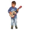 Guitarra Infantil De Madera Con 6 Cuerdas Negro 55 Cm Bontempi