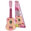 Guitarra Infantil De Madera 6 Cuerdas Rosa 55 Cm Bontempi