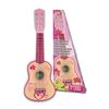 Guitarra Infantil De Madera 6 Cuerdas Rosa 55 Cm Bontempi