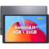 Tablet Cwowdefu Tab 10" F20w ,wifi 6 Android 11 - 3gb Ram 32gb Gris , Nueva Caja Abierta - Envío 24h!!