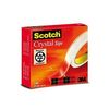 Cinta Adhesiva Scotch Crystal Transparente 19 Mm X 66 M (12 Unidades)