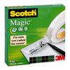 Cinta Adhesiva Scotch Magic 810 Transparente 25 Mm X 66 M (9 Unidades)