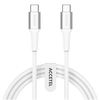 Cable De Carga 100cm Usb-a - Ios Con Certificado Mfi Accetel Compatible Con Pc Apple Mac Mini (2023) - Blanco