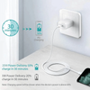 Kit Base Type C Carga Rápida 20w + Cable 100w 5a 100cm Accetel Usb-c - Usb-c Accetel Compatible Con Tablet Apple Ipad Pro De 12,9 Polegadas (6.ª Geração) - Blanco