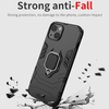 Kit Funda Magnética Militar Slidewindow + Cristal Gorilasglass Gift4me Compatible Con Movil Apple Iphone 15 Pro - Negro
