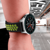 Correa Deportiva Gift4me Compatible Con Reloj Garmin Vivomove Trend - Negro Rojo