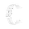 Correa Silicona Liquida Con Hebilla Gift4me Compatible Con Reloj Garmin Forerunner 265 - Blanco