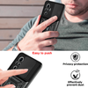 Kit Funda Magnética De Protección Militar + Pelicula Hidrogel Gift4me Compatible Con Movil Xiaomi Redmi 11a - Negro