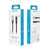 Cable Nylon Fastcharge 100w 1m Lcd Usb-c Forever Forever Negro