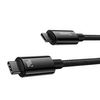 Cable De Nylon Premium 240w Fastcharge Tungsteno 2m Pd Usb-c Baseus Baseus Negro