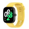 Pulsera De Silicona Gift4me Compatible Con Reloj Xiaomi Redmi Watch 4 - Amarillo