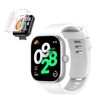 Kit Funda Protectora + Correa De Silicona Gift4me Compatible Con Reloj Xiaomi Redmi Watch 4 - Blanco