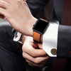 Pulsera De Cuero Y Silicona De Primera Calidad Gift4me Compatible Con Reloj Huawei Watch 4 Pro Space Edition - Marrón / Negro