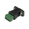 Startech.com - Rs422 Rs485 Serial Db9 - Terminal Block Adapter Negro Adaptador De Cable