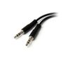 Cable Adaptador Divisor Auriculares Startech 2m 1h