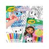 Libro Actividades Y Colorear Gabby´s Dollhouse Con 7 Rotuladores