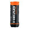 TUBO CON 3 PELOTAS DE PADEL HEAD PRO