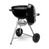 Weber E-4710 Barbacoa Carro Charcoal (fuel) Negro, Plata