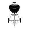 Weber E-4710 Barbacoa Carro Charcoal (fuel) Negro, Plata