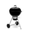 Weber E-5730 Barbacoa Carro Carbón (combustible) Negro, Plata