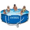 Piscina Redonda Con Marco De Acero Azul 305 X 76 Cm Intex