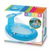 Intex Piscina Hinchable Infantil Para Niños Y Niñas Con Pulverizador Diseño Ballena 208x157x99cm 57435