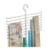 Percha Organizadora Para Bufandas - L 15.7  X A 1.80  X H 32  Cm - Plata