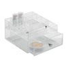 Caja De Almacenamiento Para Cosméticos - L 16.5  X A 18  X H 10  Cm - Transparente