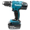 Makita Taladro Atornillador Sin Cable Dc18sd 18 V Azul Y Negro Makita