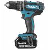 Makita Taladro Atornillador De Sin Cable 18 V 5 Ah Azul Y Negro Makita