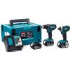 Juego De 2 Máquinas Makita Dlx2127tj1 18v 5.0ah Makita