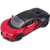 Bugatti Chiron Sport Negro Y Rojo Modelo A Escala 1:24 Maisto 31524