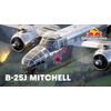 Avion B25j Mitchell Flying Red Bull A Escala 1:72 New Ray 21263