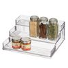 Portaespecias De Plástico De 3 Niveles Para Cocina, Organizador De Alimentos, Transparente - Mdesign