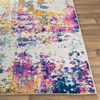 Alfombra Abstracta Moderna Azul/amarillo/rosa 160x220cm Sarah