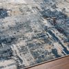 Alfombra Abstracta Moderna Azul/gris/beige 160x220cm Lena