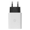 Cargador De Red Usb-c Power Delivery 30w Toma Eu Compacto Original Google Blanco