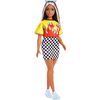 Barbie - Fashionista Blusa De Llamas - Muñeca