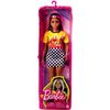 Barbie - Fashionista Blusa De Llamas - Muñeca